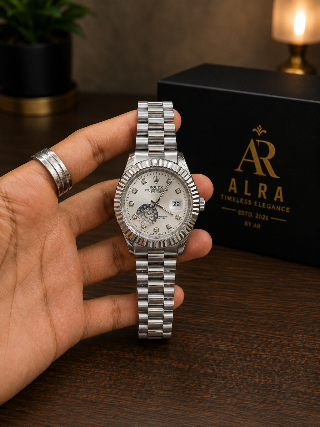 ALRA Luxury Datejust Style Watch – Premium Two-Tone Design