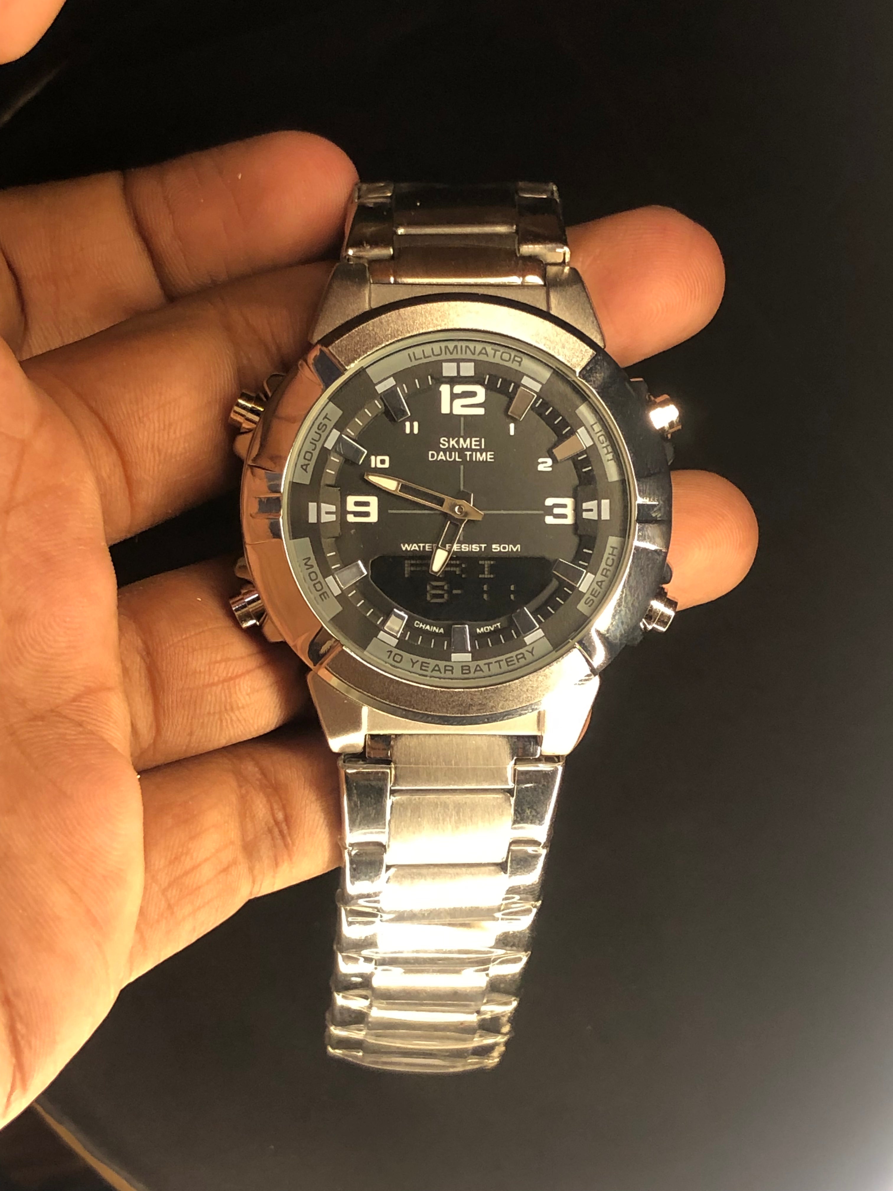 SKMEI Dual Time