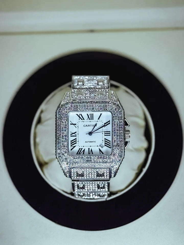 Car.tier Iced Slim Watch