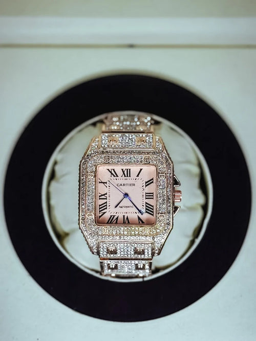Car.tier Iced Slim Watch
