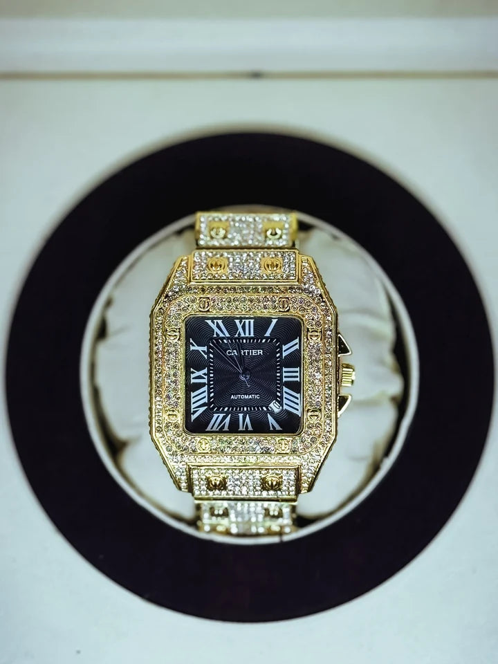 Car.tier Iced Slim Watch