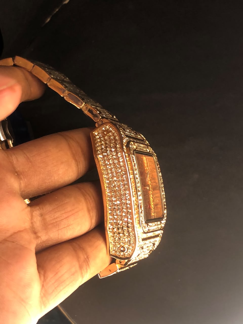 Car.tier Iced Slim Watch