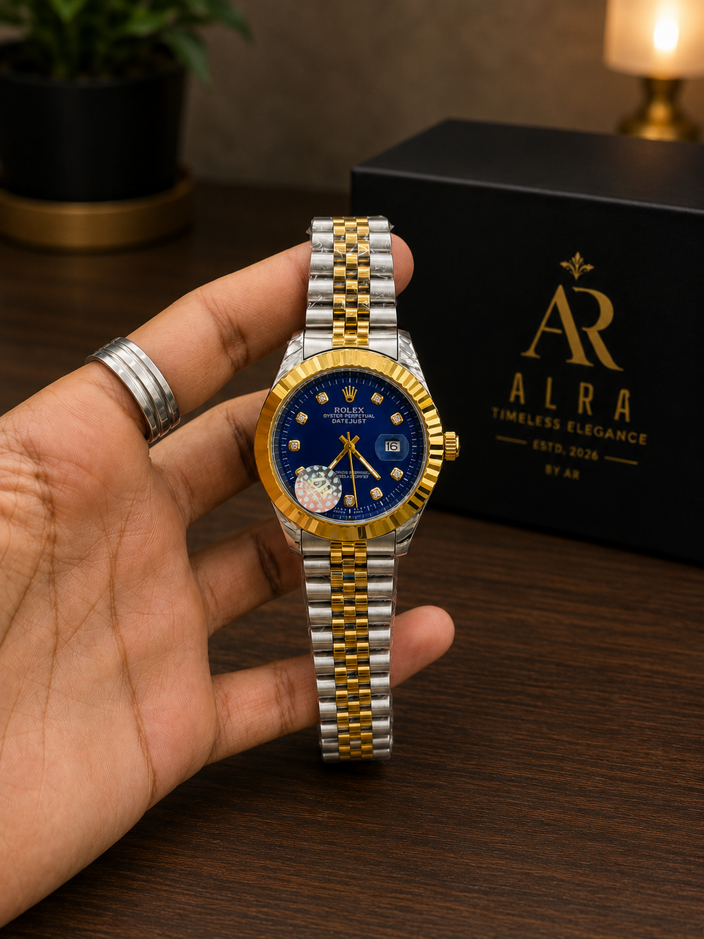 ALRA Luxury Datejust Style Watch – Premium Two-Tone Design